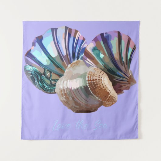 海宝石 タペストリー (正面)