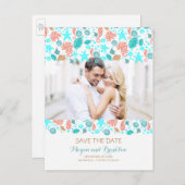 海宝航海の品ビーチ写真保存日 案内ポストカード (正面/裏面)