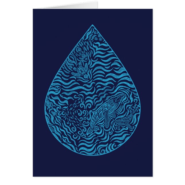 海家族の低下のギフトカード (正面)