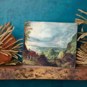 海山風景(油) フォトプラーク (側面)