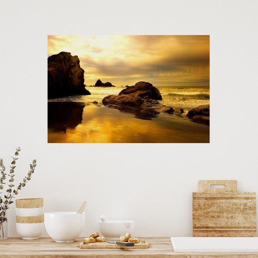 海岩ポスター ポスター (キッチン)