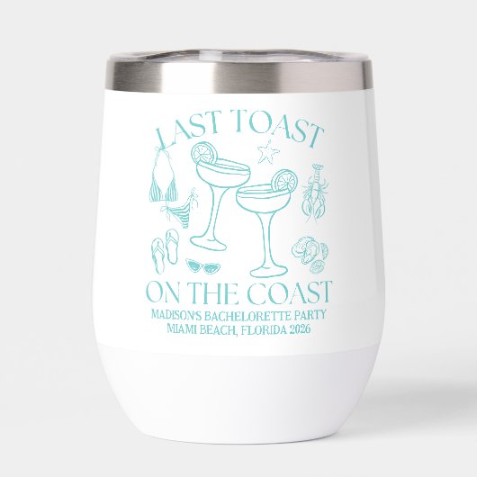 海岸お洒落で最後のトースト (背面)