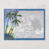 海岸からのクリスマス シーズンポストカード (正面)