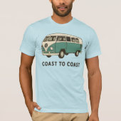 海岸から海岸へ Tシャツ (正面)