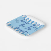 海岸での最後の乾杯 バチェロレッテの紙皿 ペーパープレート (傾斜あり)