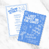 海岸での最後の乾杯 バチェロレッテ イテイナリー 招待状