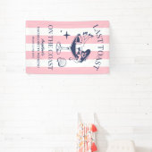 海岸での最後の乾杯　ビーチでの花嫁の最後の独身パーティー 横断幕 (インサイチュ)