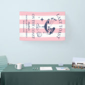 海岸での最後の乾杯 ビーチでの花嫁の最後の独身パーティー 横断幕 (トレードショー)