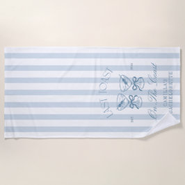 海岸での最後の乾杯 ビーチ バチェロレッテ ビーチタオル