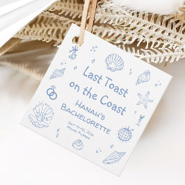 海岸での最後の乾杯 ブライズメイド フェイバータグ