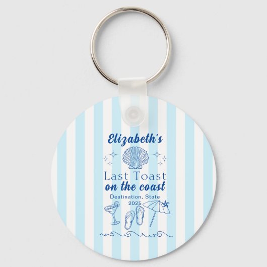 海岸での最後の乾杯！ラスト・オン・ザ・コースト キーホルダー (正面)