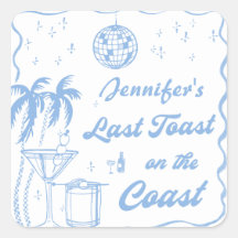 海岸での最後の乾杯 海岸のバチェロレッテパーティー