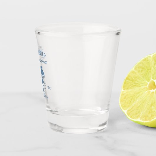 海岸での最後の乾杯 独身最後の夜 ショットグラス (右)