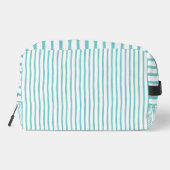 海岸での最後の toast にぴったりなターコイズバッグ ドップキット (裏面)