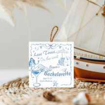 海岸でハンドドローされた最後のトーストバチェロレッテ