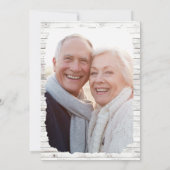 海岸で私たちはまだ愛を誓う フォト ヴォウ リニューアル 招待状 (裏面)