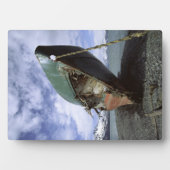 海岸で難破する フォトプラーク (正面)