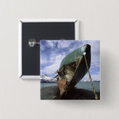 海岸で難破する 缶バッジ (正面&裏面)