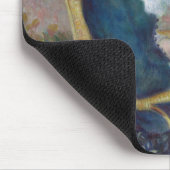 海岸で～を買収する～ Augusteルノアール1883 through マウスパッド (コーナー)