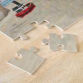 海岸で ジグソーパズル (側面)