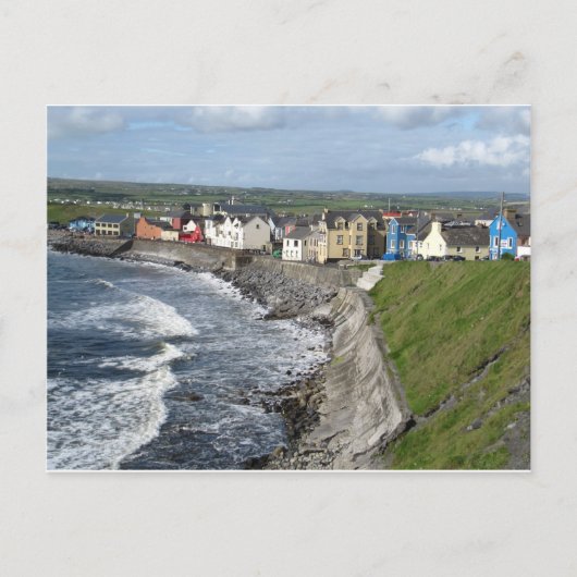 海岸で ポストカード (正面)