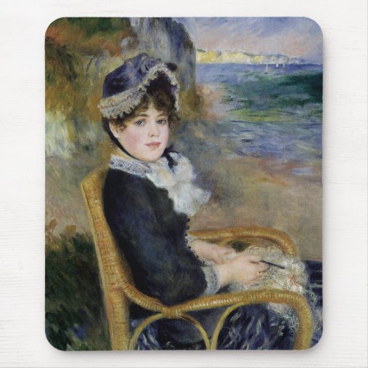 海岸で マウスパッド (正面)