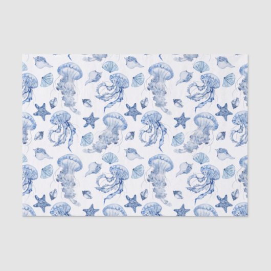 海岸で 薄葉紙 (正面)