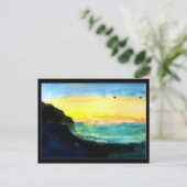 海岸と空 ポストカード (スタンド正面)