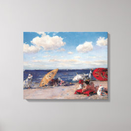 海岸にて キャンバスプリント