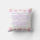 海岸に位置する恵みの装飾用クッション クッション (裏面)