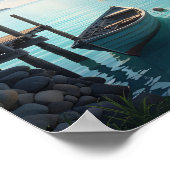 海岸に憧れる ポスター (角)