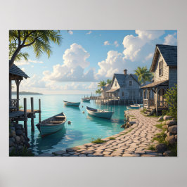 海岸に憧れる ポスター