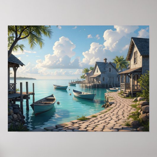 海岸に憧れる ポスター (正面)