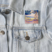 海岸に沿うマツ 缶バッジ (インサイチュ)