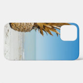海岸に生えるパイナップルの茶色の果実 Case-Mate iPhoneケース (裏面 (横))