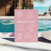 海岸のお洒落inviで手引きトーストのトースト 招待状