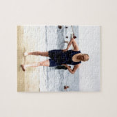 海岸のウィンストン・チャーチル ジグソーパズル (横)