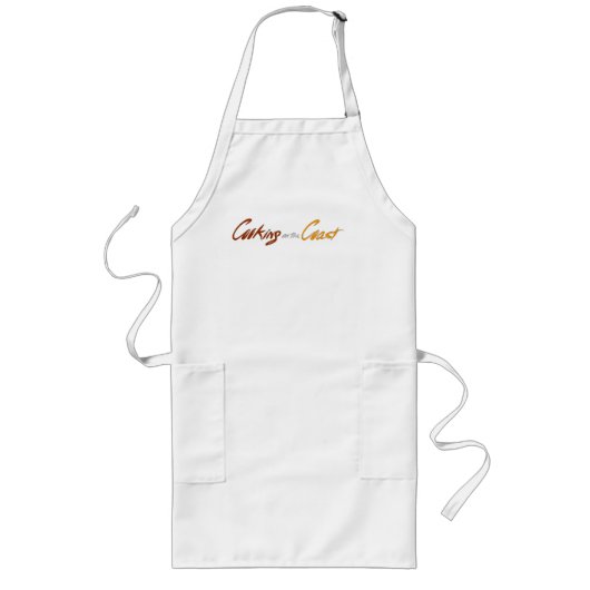 海岸のエプロンの調理 ロングエプロン (正面)