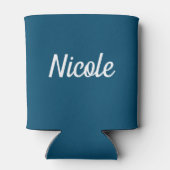 海岸のカウガール独身パーティー週末クージー 缶クーラー (裏面)