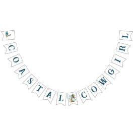 海岸のカウガール独身パーティー バンティングフラッグ