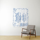 海岸のカウガール・バチェロレッテ・ウィークエンド・パーティー タペストリー (インサイチュ)