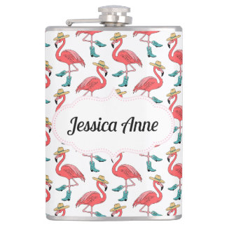 海岸のカウガール フラミンゴ オーダーネーム フラスク
