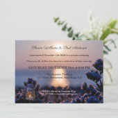 海岸のカスタム写真ポストウェディングパーティー招待状 招待状 (スタンド正面)