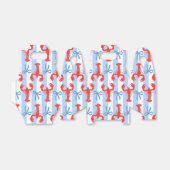 海岸のカニの夏の航海招待状 フェイバーボックス (折り畳みなし)