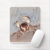 海岸のカニ マウスパッド (マウス)