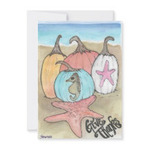 海岸のカボチャ