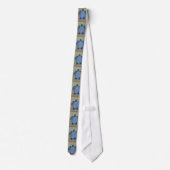 海岸のカメのタイ ネクタイ (裏面)
