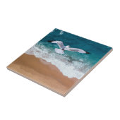 海岸のカモメ タイル (側面)