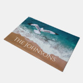 海岸のカモメ ドアマット (アングル)