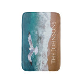 海岸のカモメ バスマット (正面縦)